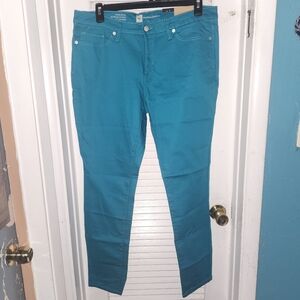 Mossimo Premium Denim Sea Green Pants